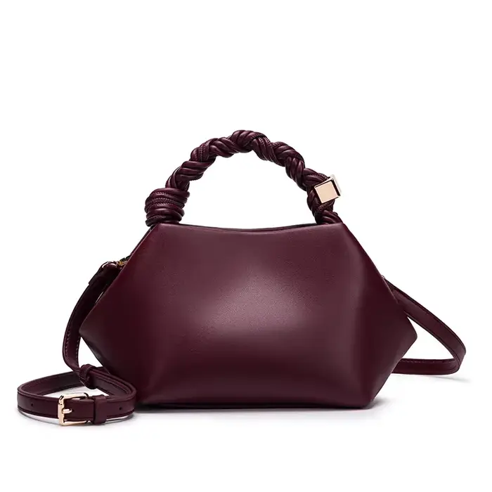 Sac à main hexagonal tissé en forme de nuage