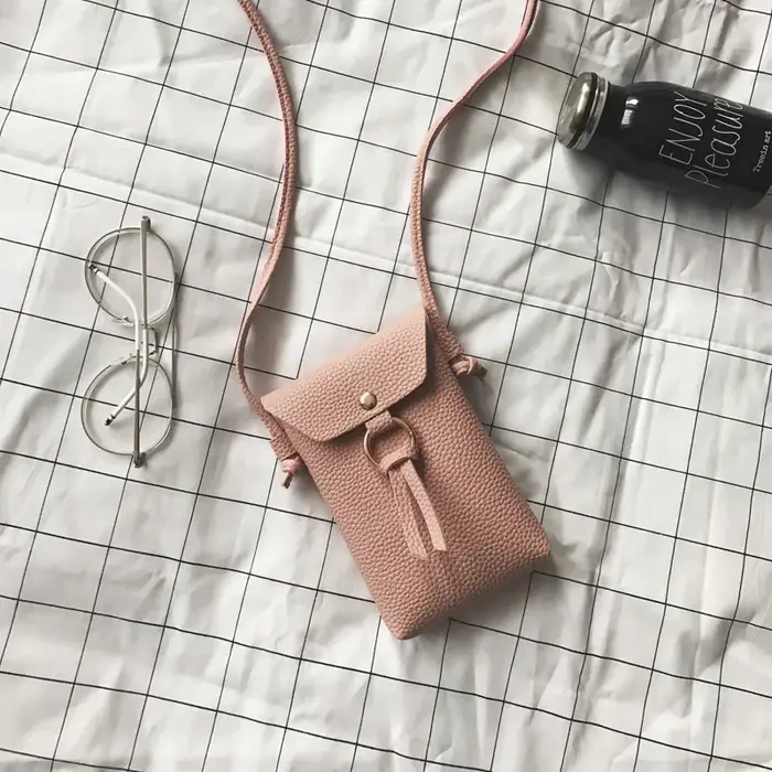 Mini sacs à bandoulière pour femmes, petits sacs messager, sacs de téléphone simples et solides, sac