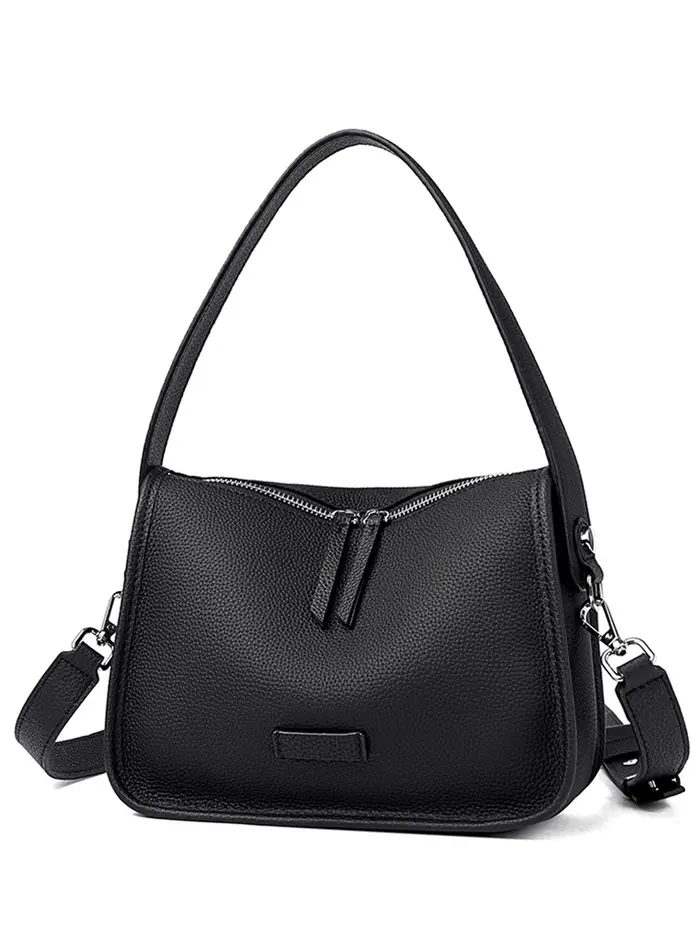 Sac à main de luxe imprimé en cuir souple tendance pour femme