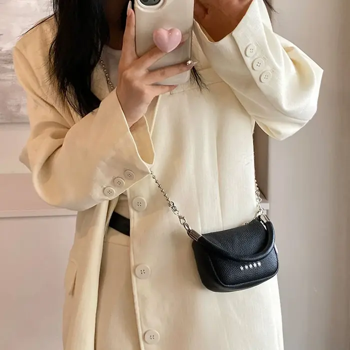 Mini sac carré, sac pour femme