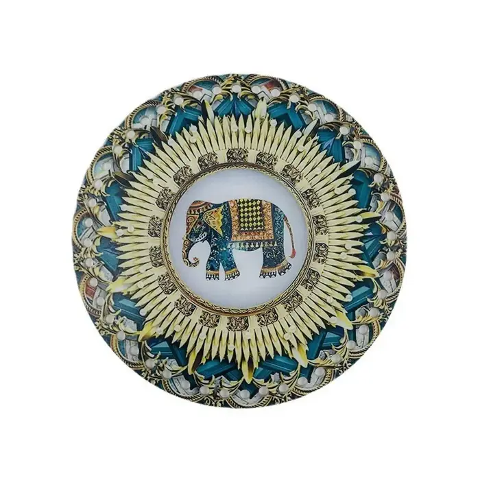 Sac rond plat en acrylique