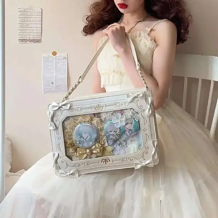 Sac à bandoulière transparent Lolita Ita pour femme