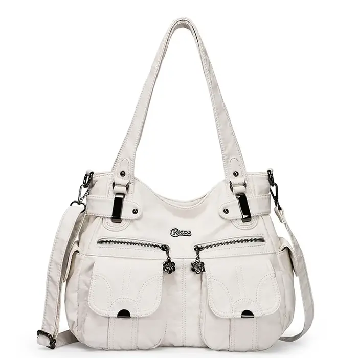 Angelkiss femmes sacs à main sac à main à poignée supérieure sac multifonctionnel sac à bandoulière 