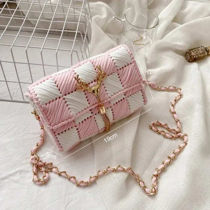 Sac à bandoulière artisanal pour bricolage
