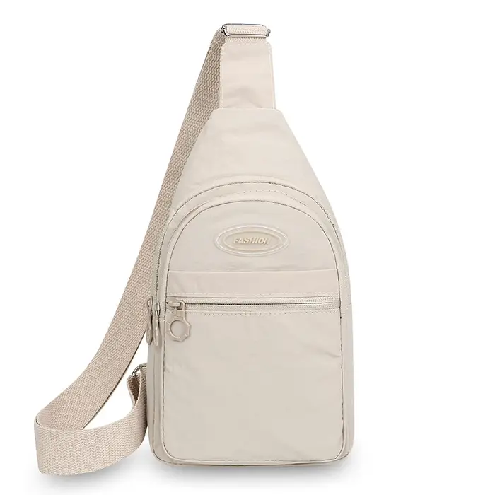 Sac de poitrine pour femme – Conception antivol sécurisée, sac bandoulière résistant à l'eau pour le