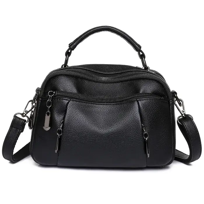 Sacs à main de luxe en cuir pour femmes, marque de créateur, initié à la mode, sacs à bandoulière po