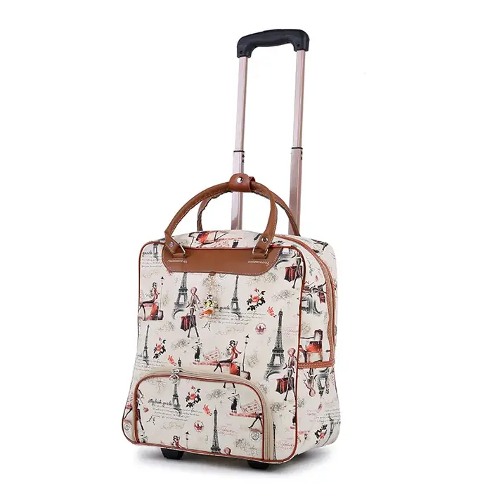 Sac d'embarquement à roulettes pour femmes