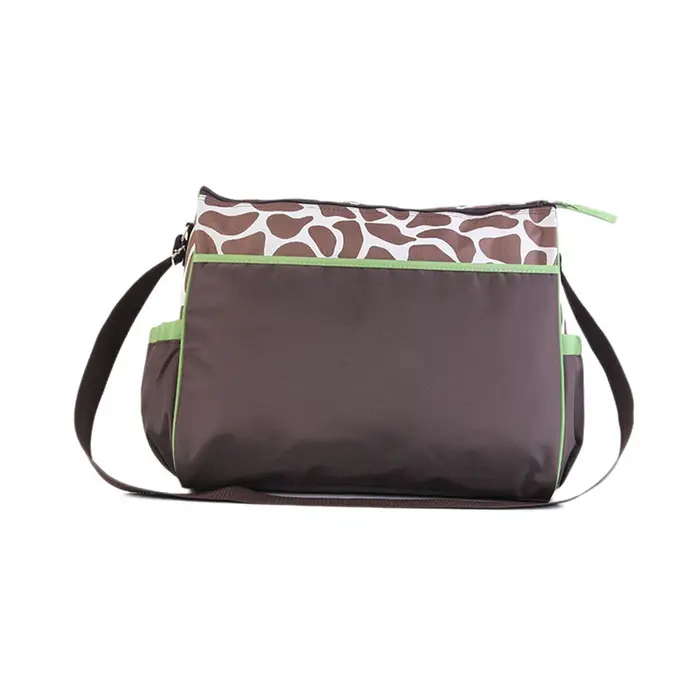 Sac à langer multifonctionnel grande capacité motif girafe de dessin animé