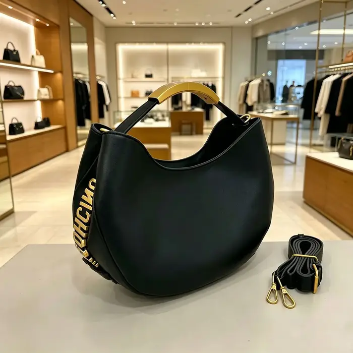 Sac à langer vintage inspiré des créateurs : élégant sac à main bandoulière pour femme, look luxueux