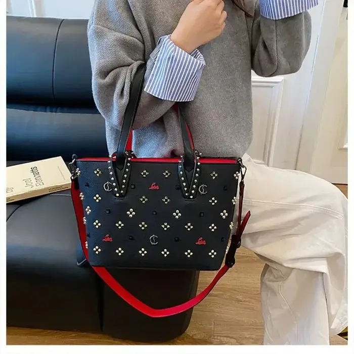 Sac fourre-tout tendance pour femme, style européen et américain - Sac bandoulière polyvalent pour l