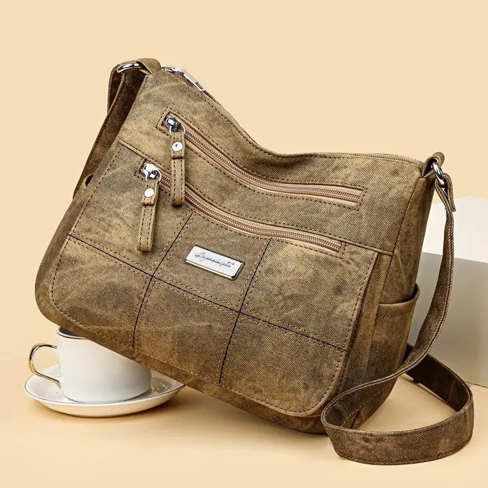 Sac à bandoulière en toile pour femmes