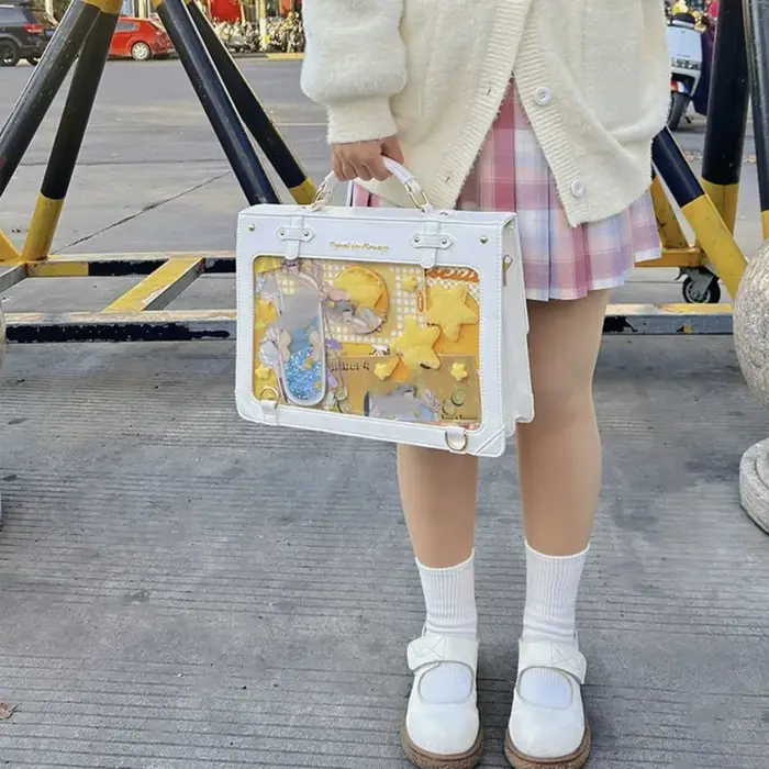 03/School-Sac Itabag de grande capacité pour fille