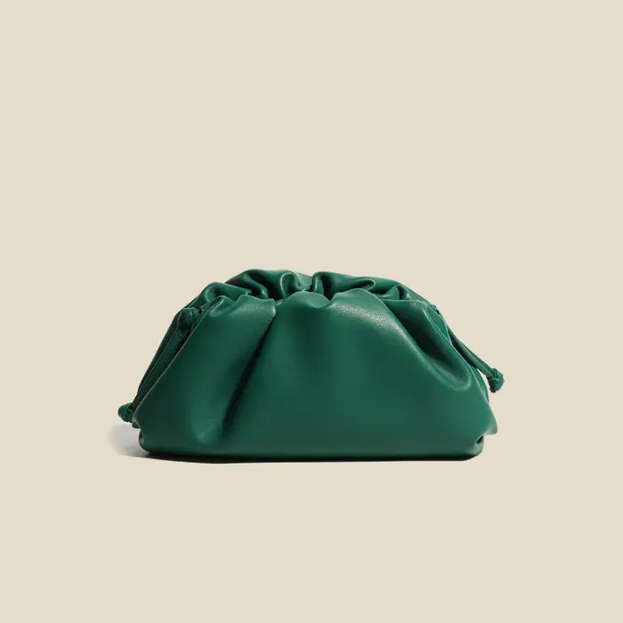 Dames célèbre marque de luxe concepteur en cuir de vachette Y2k nuage petit sac à main couleur doux