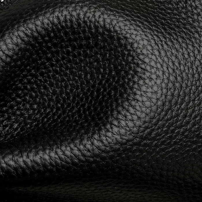 Couleur unie peau de vache fourre-tout de luxe en cuir véritable souple Sac à main mode femmes Sac à bandoulière