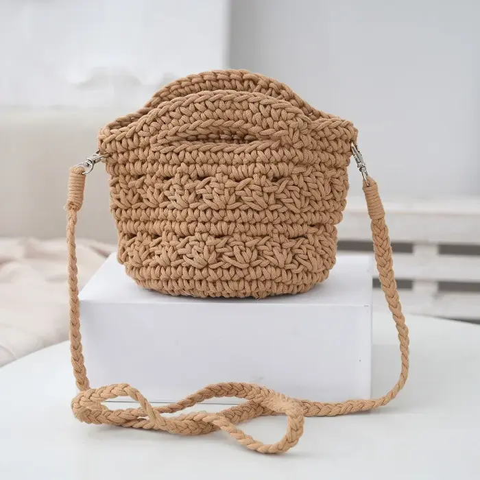 Sac à main en crochet pour femme