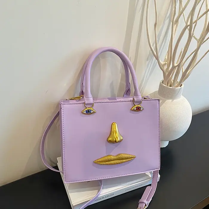 Sac fourre-tout pour femme à grande capacité, design tendance, sac à main, sac bandoulière, sac à ma