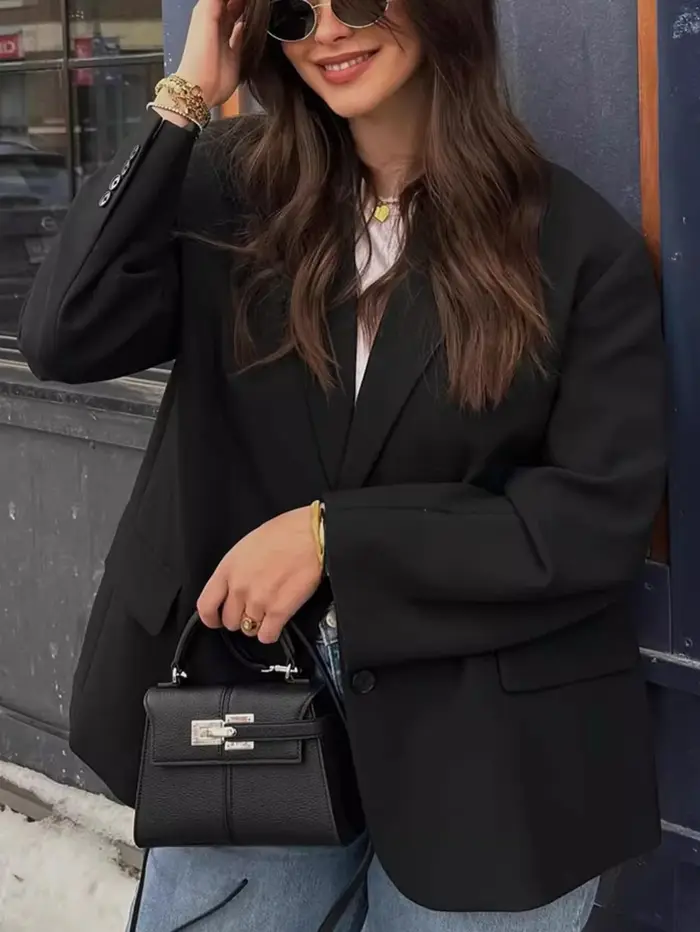 Sac trapézoïdal nouveau sac en cuir pour femmes sac à bandoulière senior sac à main de niche de mode sac de banlieue