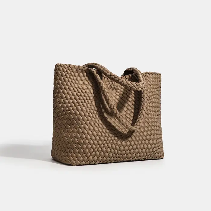 Sac pour femmes de grande capacité, sac à bandoulière en Nylon tissé à la main de qualité supérieure