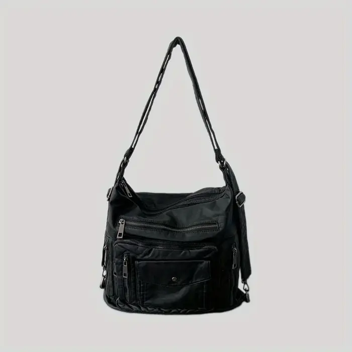Sac à dos rétro multi-poches pour femme