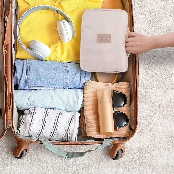Trousse de maquillage de voyage grande capacité