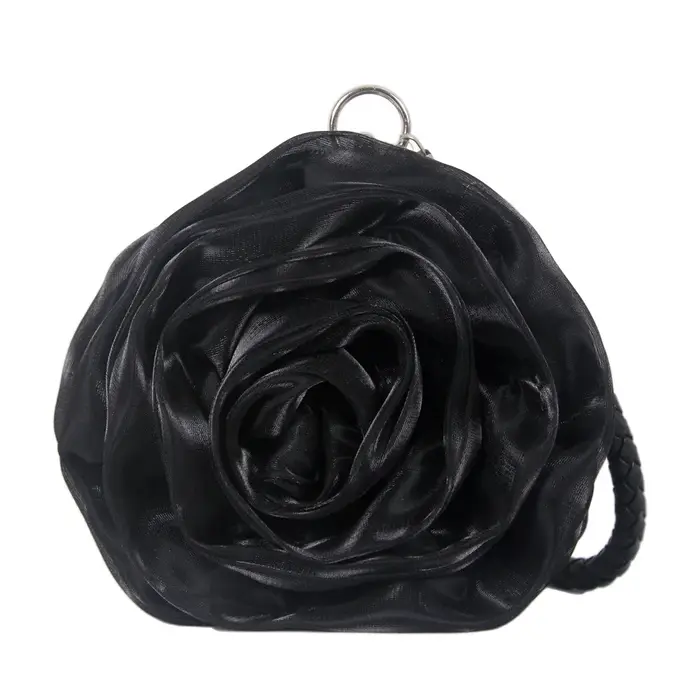 Pochette de soirée à fleurs de Rose pour femmes