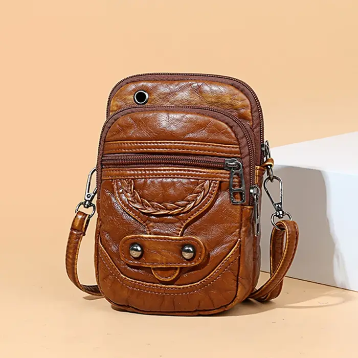 Sacs messagers assortis pour femmes, sacs à bandoulière en cuir PU, cadeau à la mode pour filles et