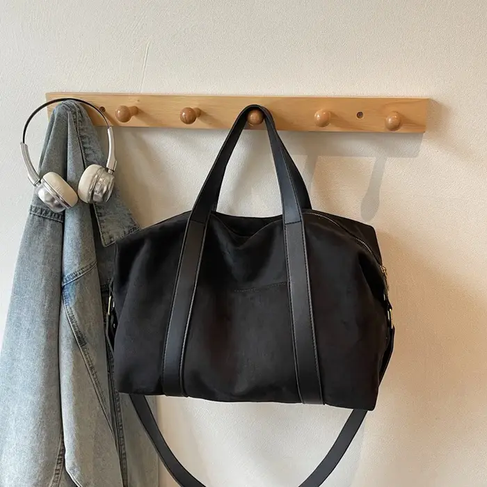 Nouveau sac à main pour femmes grands fourre-tout Faux daim femme épaule sacs à bandoulière grande c