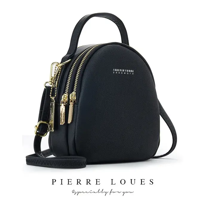 Mini sac à dos pour femme, sac à main pour femme, fourre-tout multifonctionnel, sac initié de luxe,