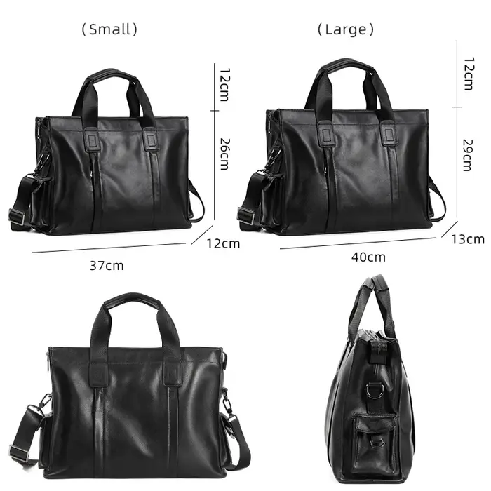 Design-Sac à Main en Cuir group de Vache pour Homme, Étui à Bombes, à la Mode, pour Ordinateur Porta