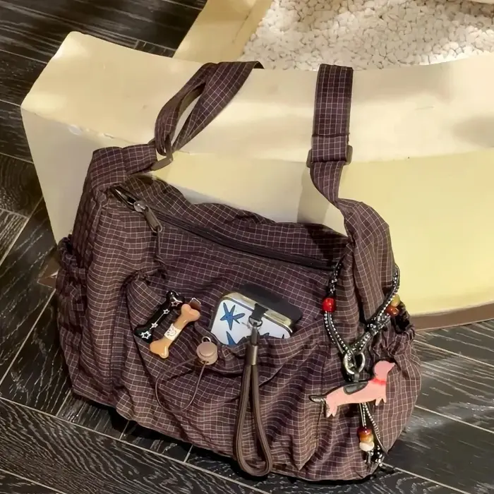 Sac à bandoulière coréen en Nylon