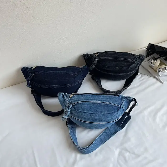 Nouveau sac à bandoulière en Denim pour femmes