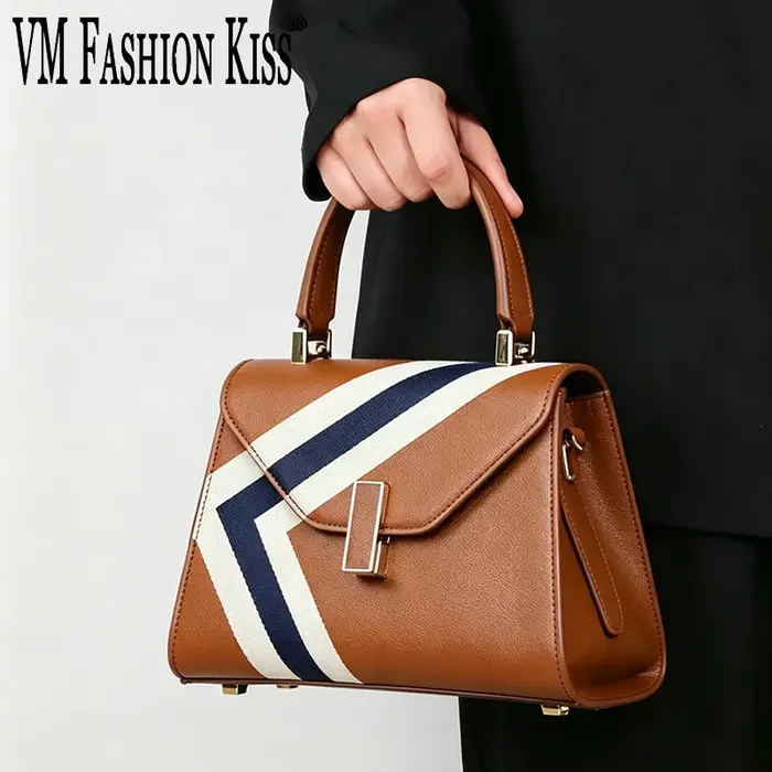 Sac à main élégant pour femme avec motif géométrique