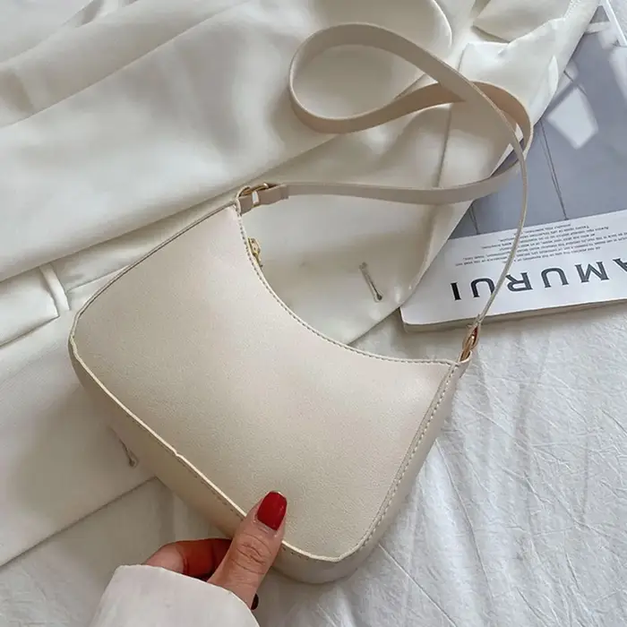 Sac à bandoulière, pochette à monnaie, sac sous le bras, sac carré de grande capacité, sac à main en