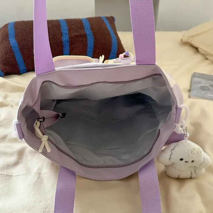Nouveau doux et mignon fille Ulzzang dessin animé Ita sac Style Preppy grande capacité sac fourre-tout décontracté une épaule sac à bandoulière