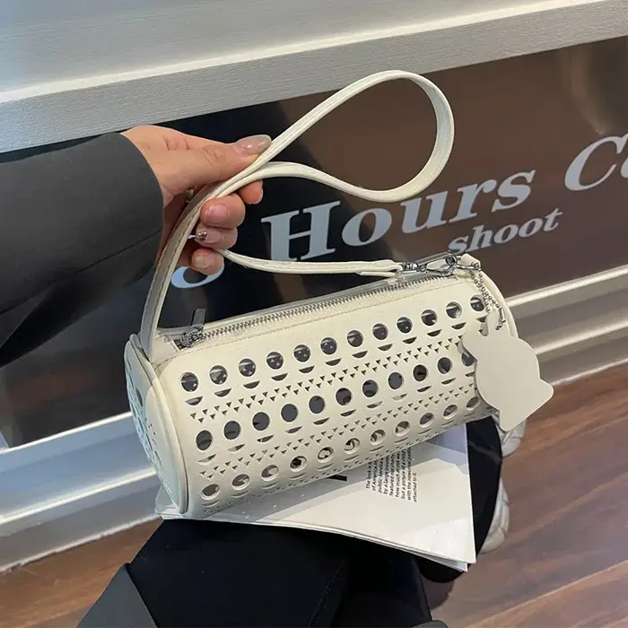 Sac à bandoulière de plage ajouré pour femmes