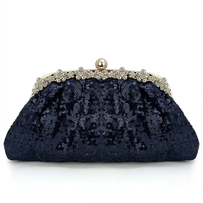 Pochette bleue pour femmes