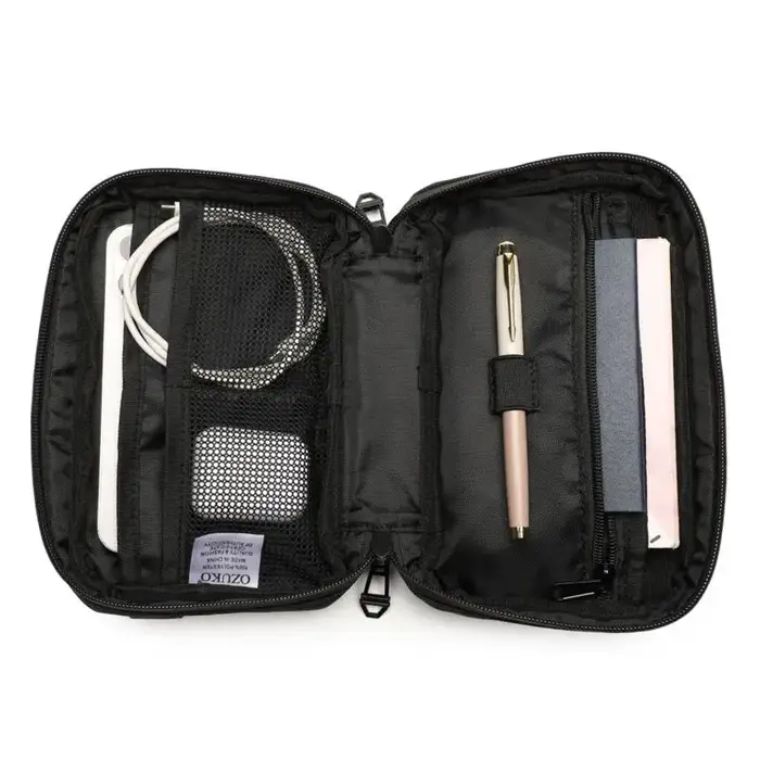 Pochette OZUKO SIim, sac de rangement électronique imperméable pour l'extérieur