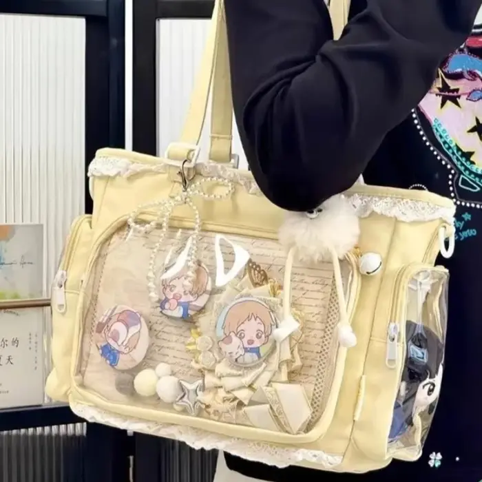 Sac à bandoulière Itabag japonais bidimensionnel motif Ballerine Grande Façon