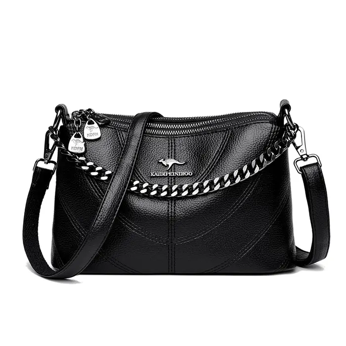 Haute qualité en cuir femmes Sac fourre-tout de luxe en peau de vache souple dames épaule sacs à bandoulière 2025 mode femme Sac de messager