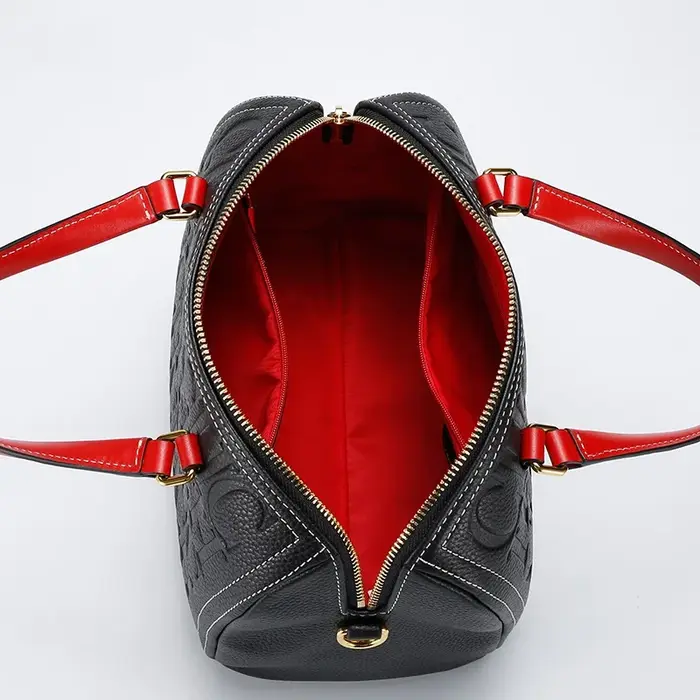 Sac à main rétro classique de grande capacité pour femmes, mode Simple, Design de couleur Pure, sac