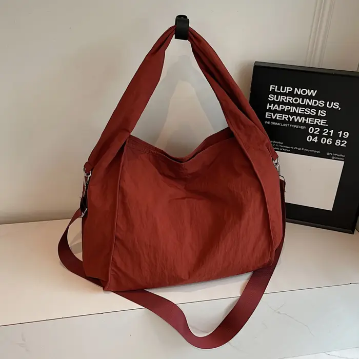 Sac fourre-tout au design original pour femme, nouveau modèle 2026, en toile, grande capacité, sac à