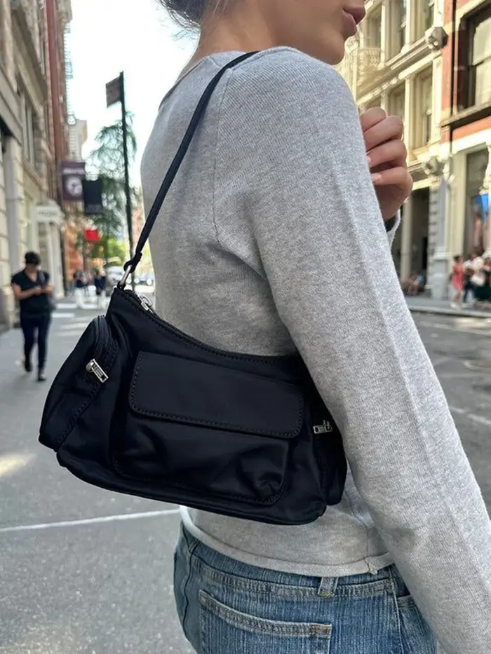 Sacs à main à poches vintage pour femmes