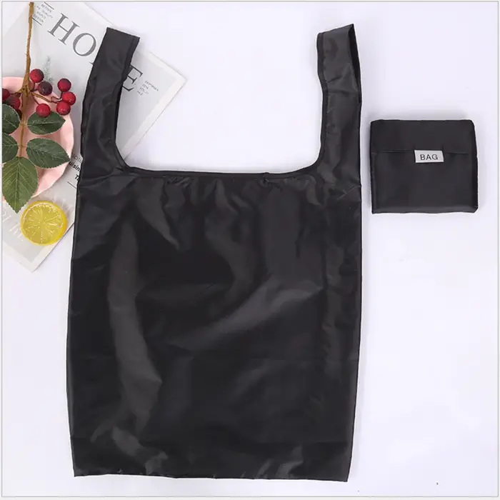 Sacs d'épicerie colorés réutilisables, 1 pièce, sac de courses pliable et écologique, sac de rangeme