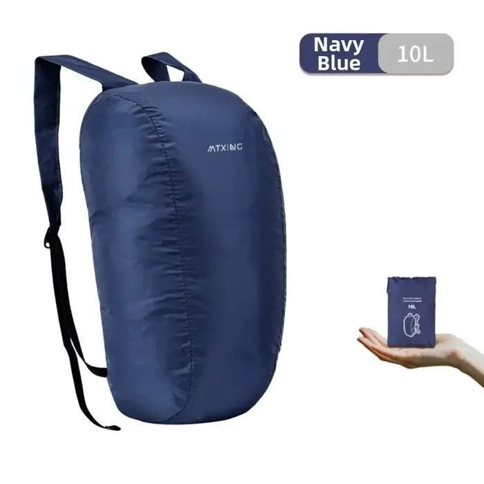 Nouveau sac à dos pliable de 10 L