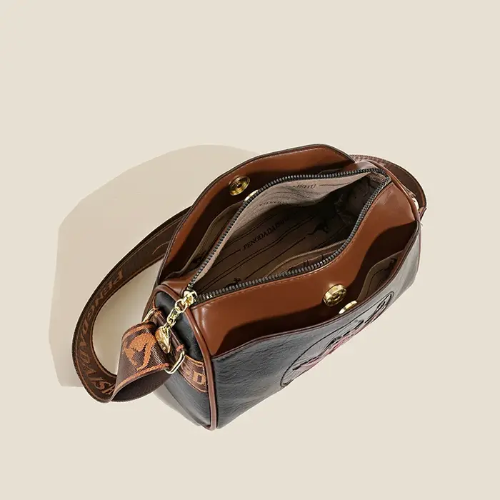 Sac à bandoulière pour femmes célèbre marque éléphant brodé femme sacs de messager portefeuille de haute qualité en cuir fille Bolsas Sac A Main
