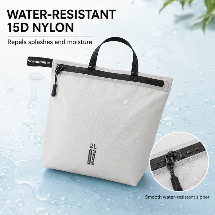 Pochette de rangement de voyage imperméable à fermeture éclair