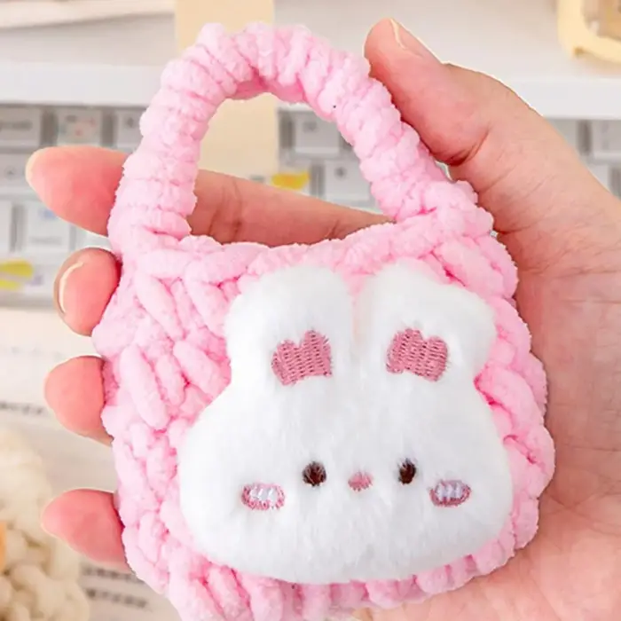 Petit sac en crochet fait main