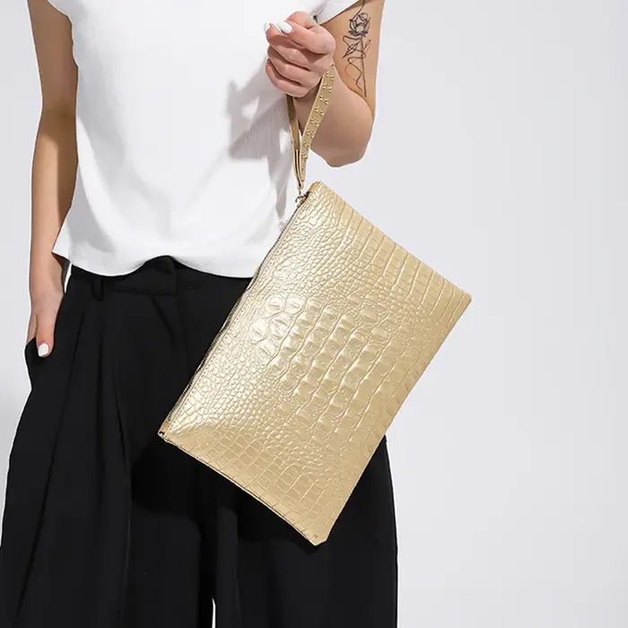 Mode sacs à main de luxe femmes sac en cuir PU pochette dames soirée enveloppe sac femme jour embrayages sac