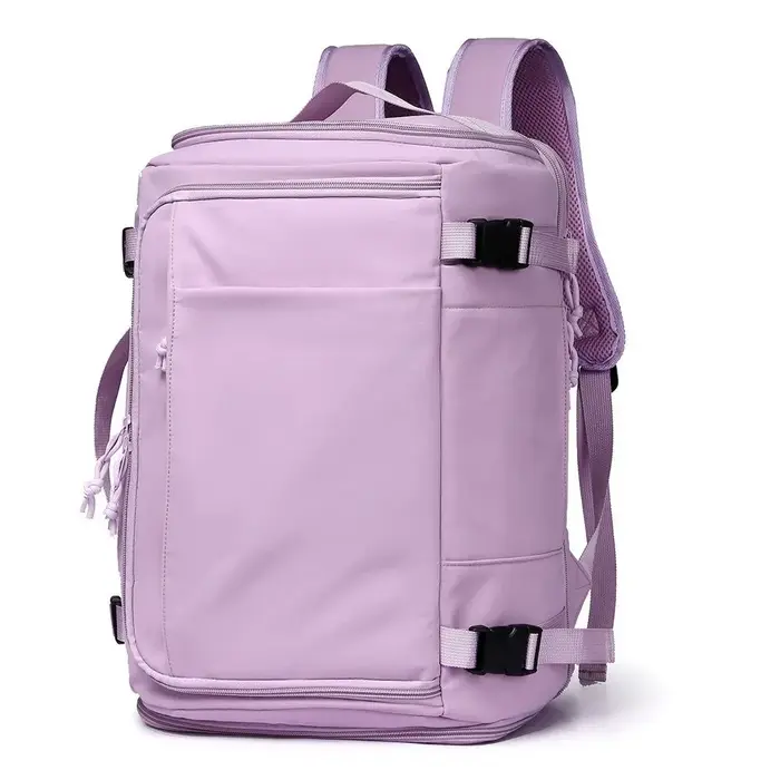 Sac à dos de voyage unisexe grande capacité, style valise, extensible, avec compartiment à chaussure