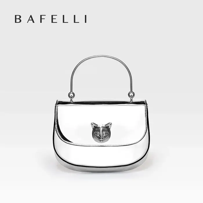 BAFELLI 2026 NOUVEAU SAC À MAIN FEMME CAT EVENING PURSE LUXURY BRAND DESIGNER STYLE FASHION CASUAL CROSSBODAY LEATHER STYLISH
